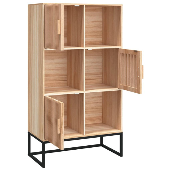 Aparador alto madera contrachapada 70x35x125 cm M 5