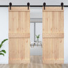 Puerta NARVIK madera maciza pino 85x210 cm 4