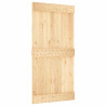 Puerta NARVIK madera maciza pino 100x210 cm 2