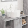 Lavabo redondo de cerámica blanco 40x14.5 cm 1
