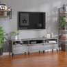 Mueble para TV madera contrachapada gris Sonoma 150x30x44.5 cm 1