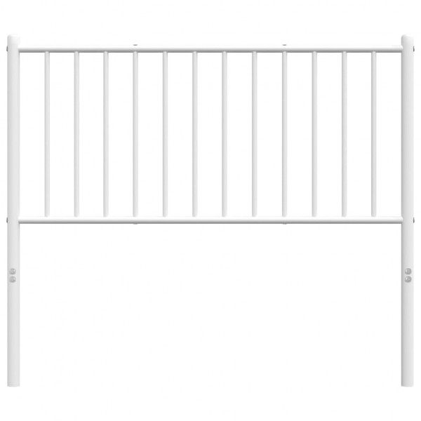 Cabeceira de cama 100 cm metal branco M 5