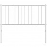 Cabeceira de cama 100 cm metal branco 5