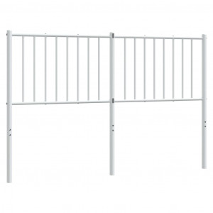 Cabeceira de cama 135 cm metal branco H