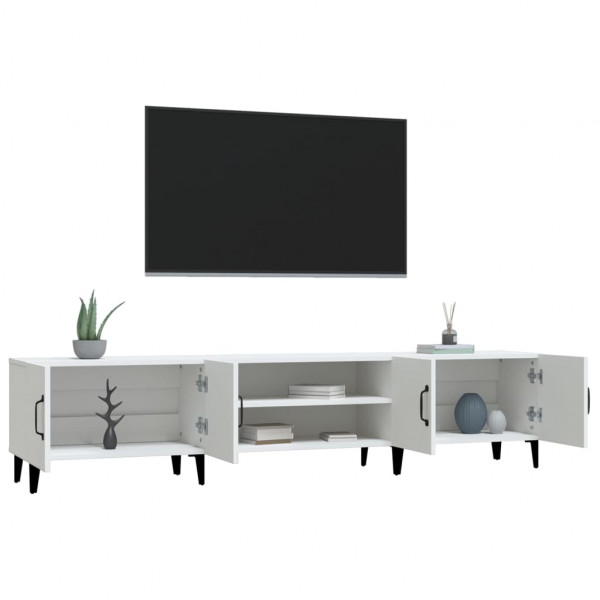 Móvel p/ TV 180x31.5x40 cm derivados de madeira branco M 5