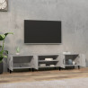 Mueble para TV madera contrachapada gris Sonoma 180x31.5x40 cm 3