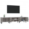 Mueble para TV madera contrachapada gris Sonoma 180x31.5x40 cm 5