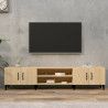 Mueble para TV madera contrachapada roble Sonoma 180x31.5x40 cm 1