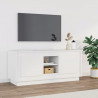 Mueble para TV madera contrachapada negro 102x35x45 cm 1