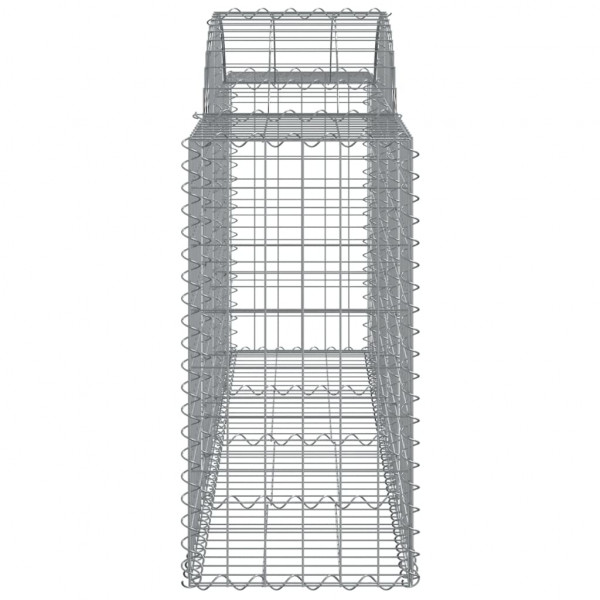 Cestos gabião arqueados 20pcs 200x50x80/100cm ferro galvanizado M 5