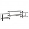 Mueble para TV madera contrachapada gris Sonoma 197x35x52 cm 2