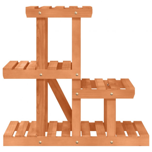 Soporte para flores madera maciza de abeto 58x25x51 cm M 4