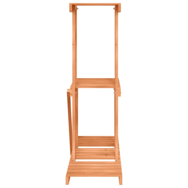 Soporte para flores de madera maciza abeto 81x25x75.5 cm M 5