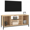 Mueble para TV madera contrachapada roble Sonoma 102x35x45 cm 4