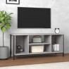 Mueble para TV madera contrachapada gris Sonoma 102x35x45 cm 1