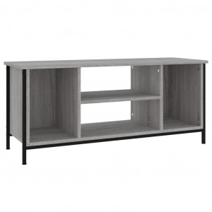 Mueble para TV madera contrachapada gris Sonoma 102x35x45 cm H