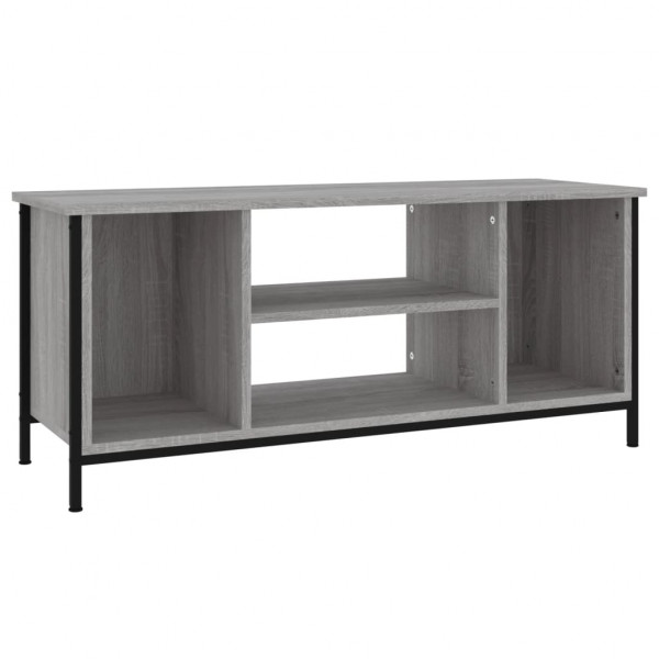 Mueble para TV madera contrachapada gris Sonoma 102x35x45 cm M 2