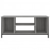 Mueble para TV madera contrachapada gris Sonoma 102x35x45 cm 5
