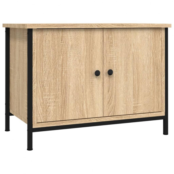 Mueble de TV madera contrachapada roble Sonoma 60x35x45 cm M 2