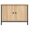 Mueble de TV madera contrachapada roble Sonoma 60x35x45 cm 5