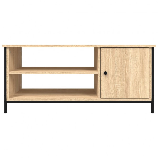 Mueble para TV madera contrachapada roble Sonoma 100x40x45 cm M 5
