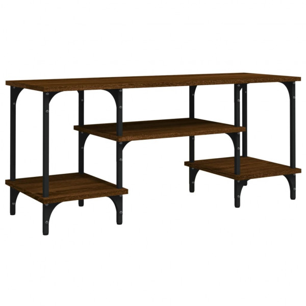 Móvel para TV 102x35x45.5cm derivados madeira carvalho castanho M 2