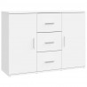 Aparador 91x29.5x65 cm derivados de madeira branco 2