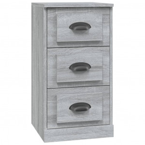 Aparador de madera contrachapada gris Sonoma 36x35.5x67.5 cm H