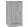 Aparador de madera contrachapada gris Sonoma 37.5x35.5x67.5 cm 2