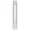 Cestos gabião arqueados 7pcs 200x50x180/200cm ferro galvanizado 5