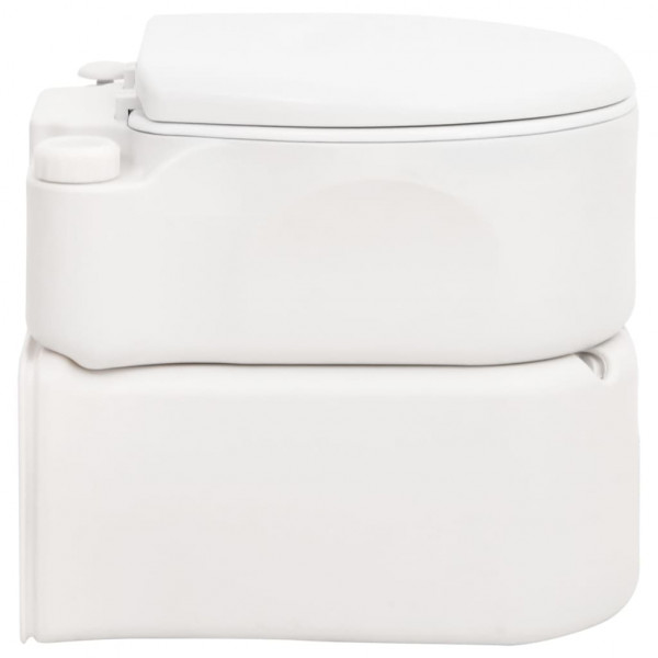 Sanita integrada p/ campismo 24+17 L PEAD e esmalte branco M 4