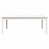 Mesa de jardín madera maciza pino blanco 121x82.5x45 cm 5