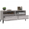 Mueble de TV madera contrachapada gris Sonoma 100x34.5x44.5 cm 5