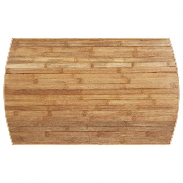 Mesa de centro para jardim 90x55x37 cm bambu M 5