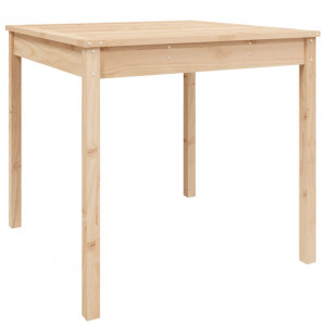 Mesa de jardim 82.5x82.5x76 cm madeira de pinho maciça H