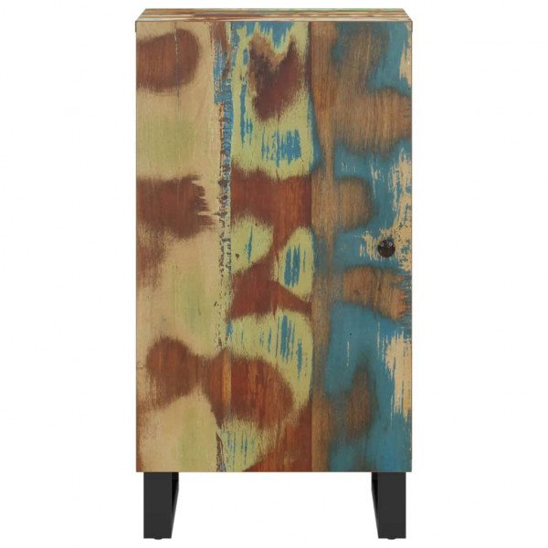 Aparador con puerta madera maciza reciclada 40x31x75 cm M 3