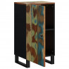 Aparador con puerta madera maciza reciclada 40x31x75 cm 4