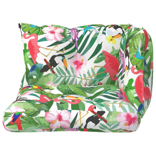 Cojines para palés 3 piezas tela Oxford multicolor M 3