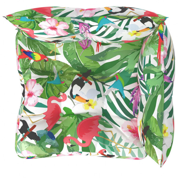 Almofadões p/ móveis de paletes 3 pcs tecido oxford multicor M 4