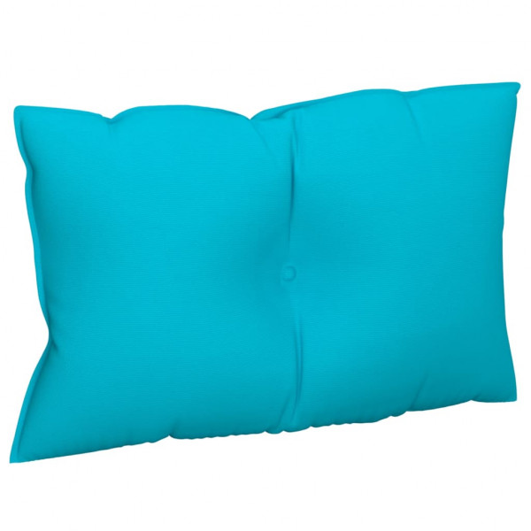 Cojines para palés 3 piezas tela Oxford turquesa M 5