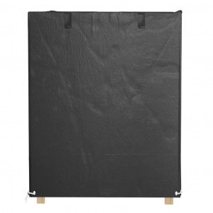 Capa p/ banco de baloiço 8 ilhós 125x90x135/165 cm polietileno H