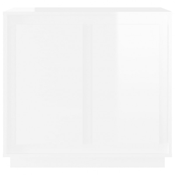 Aparador 80x34x75 cm derivados de madeira branco brilhante M 5