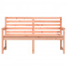 Banco de jardín madera maciza Douglas 159.5x48x91.5 cm 4