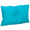 Cojines para palés 2 unidades tela Oxford turquesa 5