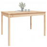 Mesa de jardim 121x82.5x76 cm madeira de pinho maciça 4