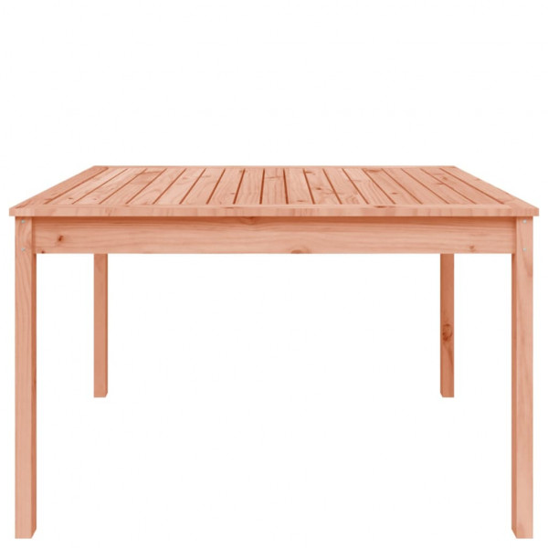 Mesa de jardín madera maciza abeto de Douglas 121x82.5x76 cm M 5