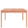 Mesa de jardim 121x82.5x76 cm madeira de douglas maciça 5