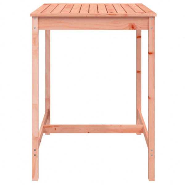 Mesa de jardín madera maciza Douglas 82.5x82.5x110 cm M 4