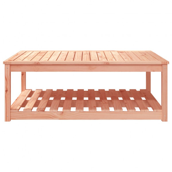 Mesa de jardín madera maciza abeto de Douglas 121x82.5x45 cm M 5