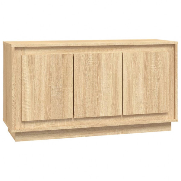 Aparador madera contrachapada roble Sonoma 102x35x55 cm M 2